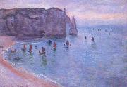 Fishing Boats Leaving Etretat Claude Monet